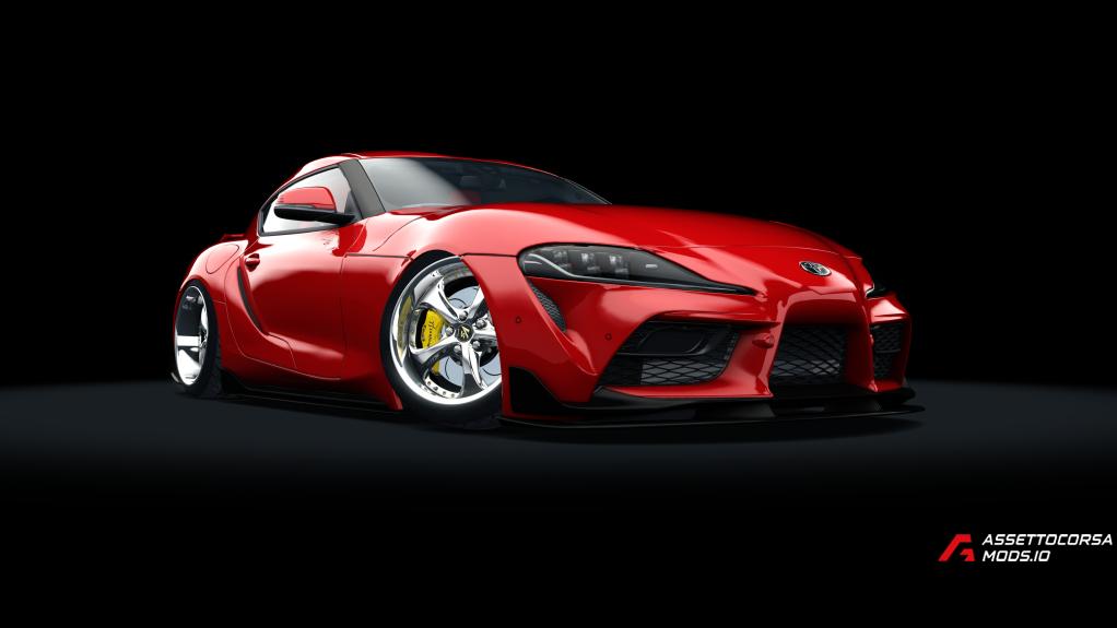 Toyota Supra A90 2JZ-SWAP AWD Wind Tune