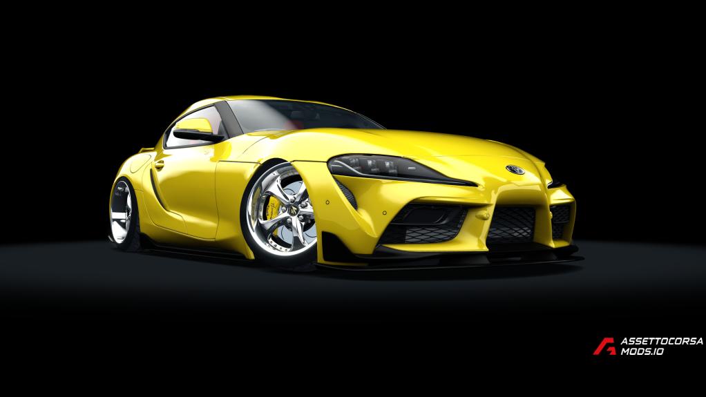 Toyota Supra A90 2JZ-SWAP AWD Wind Tune