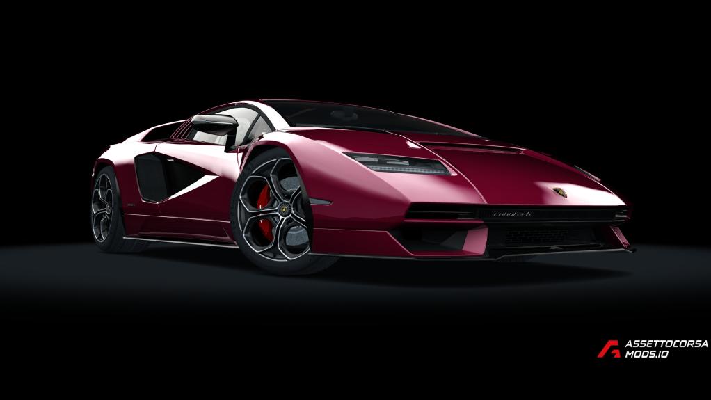 Lamborghini Countach LPI 800-4 Wind Tune