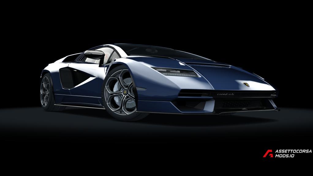 Lamborghini Countach LPI 800-4 Wind Tune