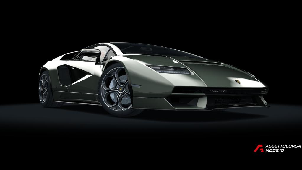 Lamborghini Countach LPI 800-4 Wind Tune