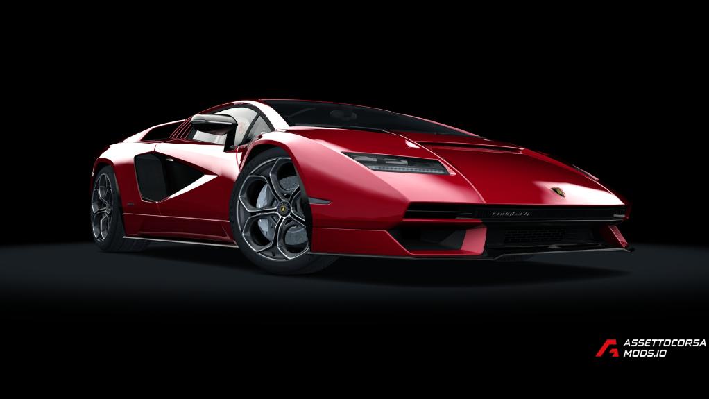 Lamborghini Countach LPI 800-4 Wind Tune