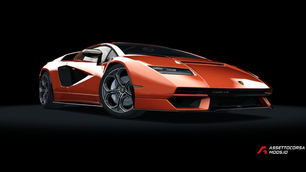 Lamborghini Countach LPI 800-4 Wind Tune