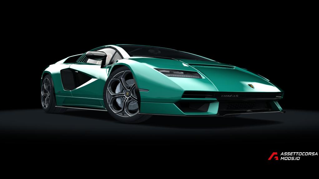 Lamborghini Countach LPI 800-4 Wind Tune