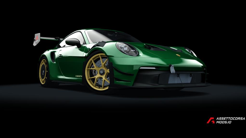 Porsche 911 GT3RS MR (992.1) Wind Tune Wind Drag Tune