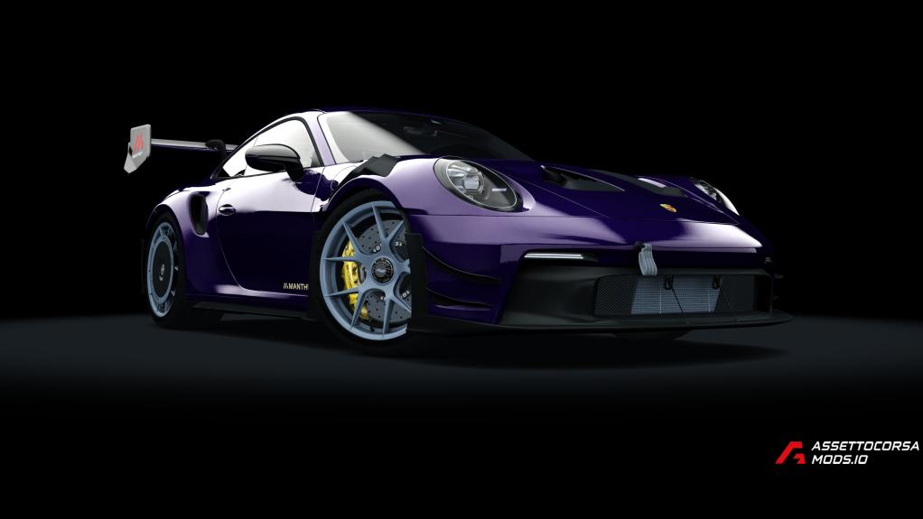 Porsche 911 GT3RS MR (992.1) Wind Tune Wind Drag Tune
