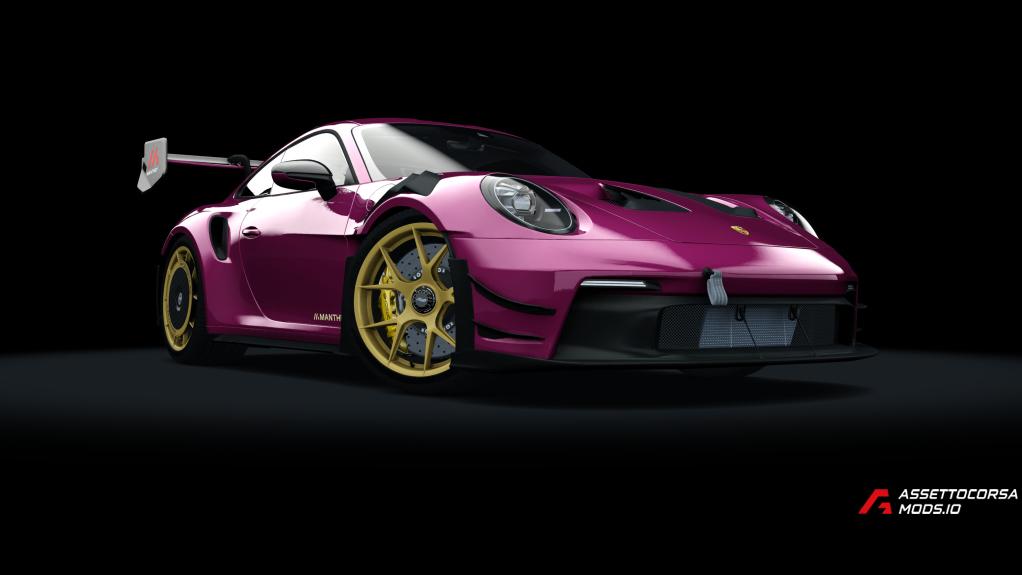 Porsche 911 GT3RS MR (992.1) Wind Tune Wind Drag Tune