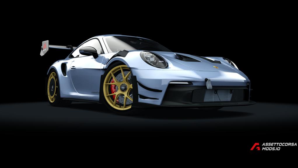 Porsche 911 GT3RS MR (992.1) Wind Tune Wind Drag Tune