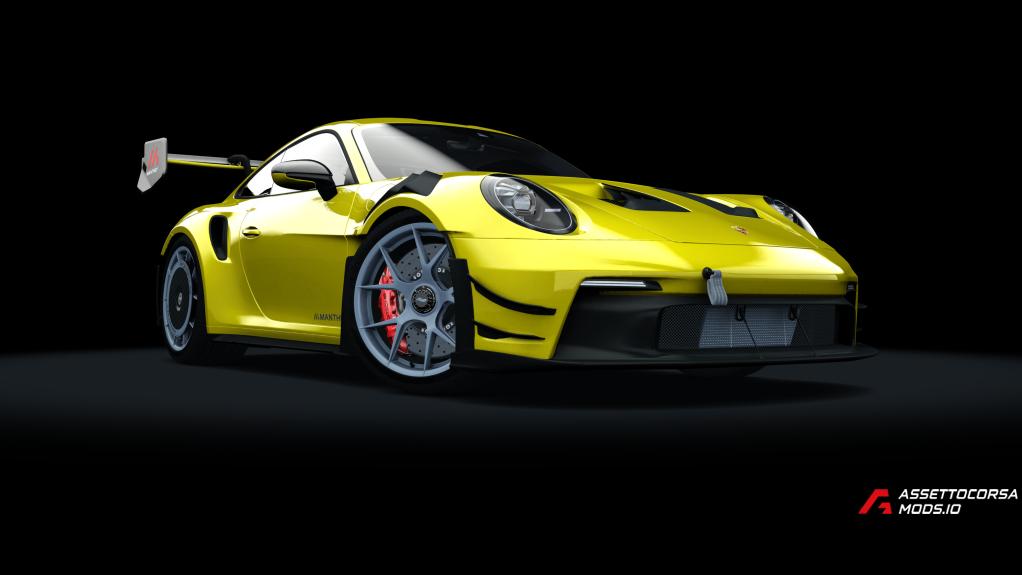 Porsche 911 GT3RS MR (992.1) Wind Tune Wind Drag Tune