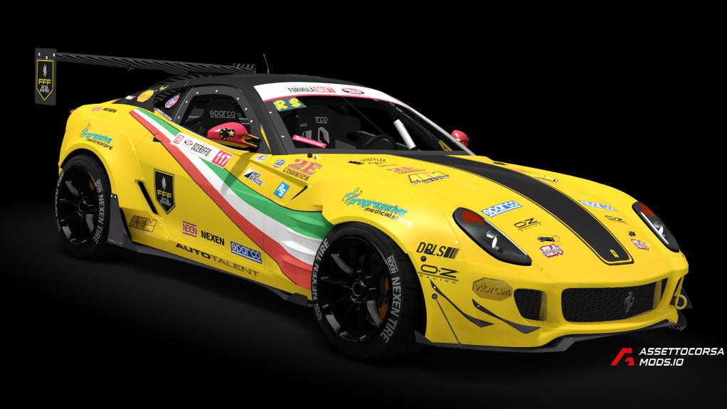 Ferrari 599X GTO V12 Time Attack MZA Tuned