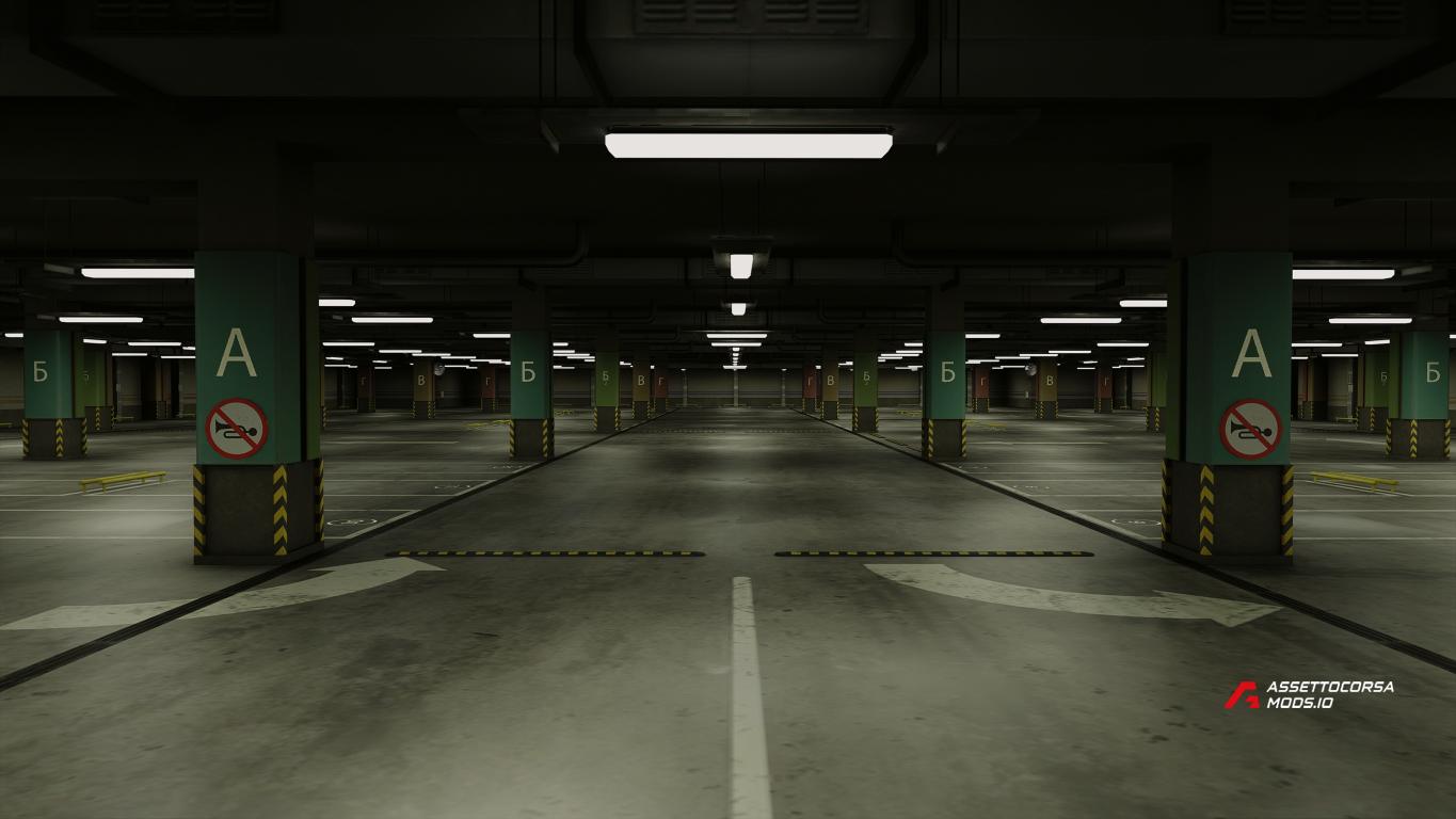 Parking at the Ustritsy residential complex