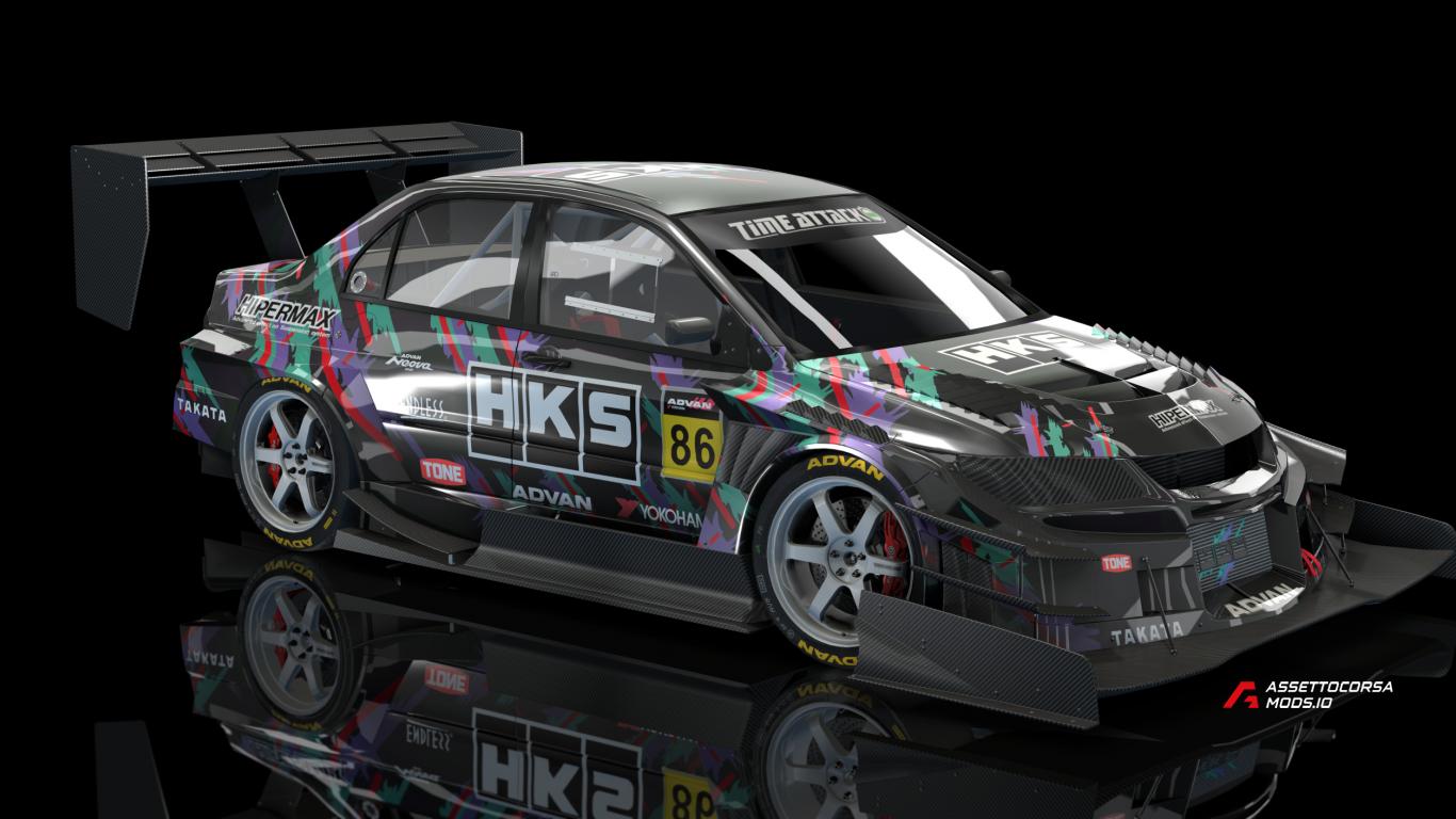 Mitsubishi Lancer EVO IX Time Attack Special Rotary