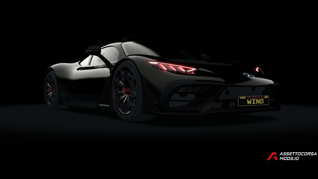 Mercedes Benz AMG One 2022 Wind Tune
