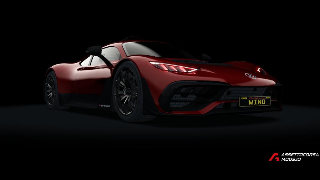 Mercedes Benz AMG One 2022 Wind Tune