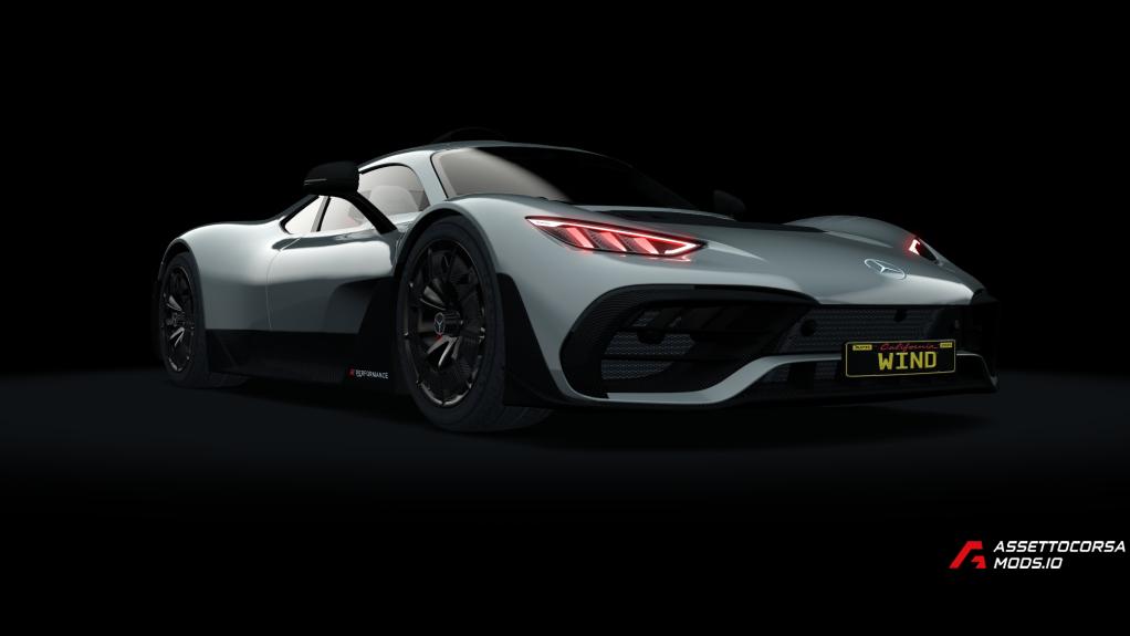 Mercedes Benz AMG One 2022 Wind Tune