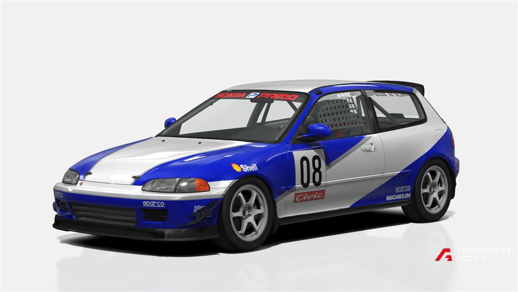 Honda Civic Eg Campeonato RACE de Turismos [CRT] og garage