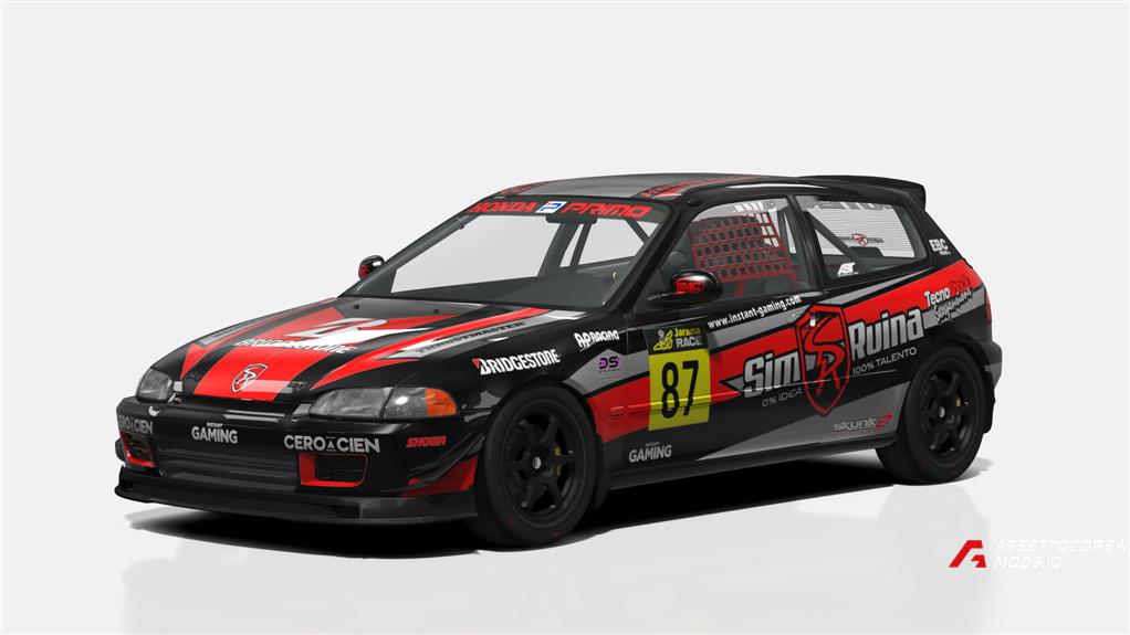 Honda Civic Eg Campeonato RACE de Turismos [CRT] og garage
