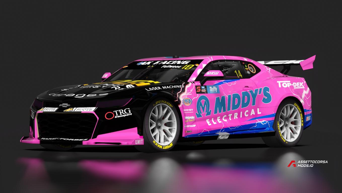 Supercars Chevrolet Camaro Mk3