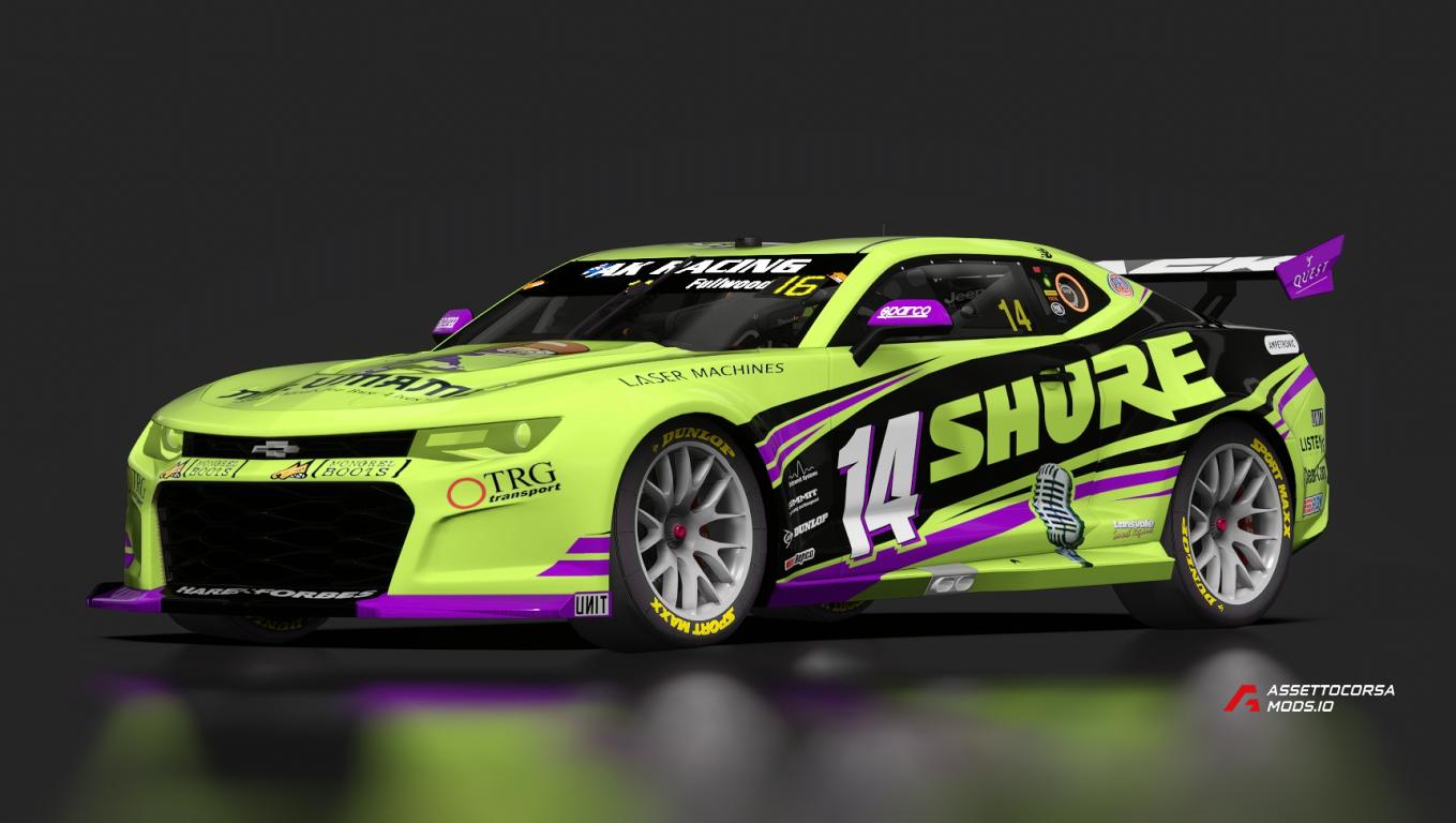 Supercars Chevrolet Camaro Mk3