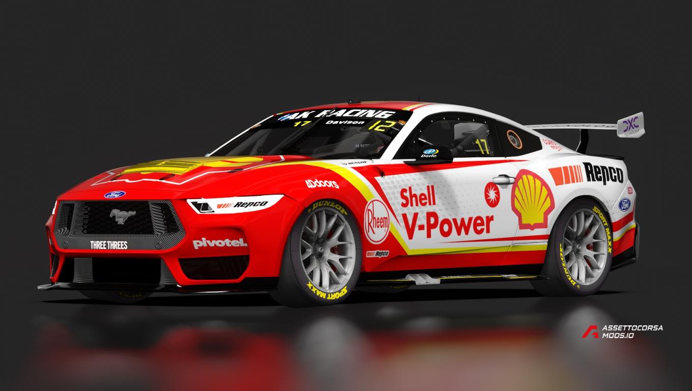 Supercars Ford Mustang Mk3