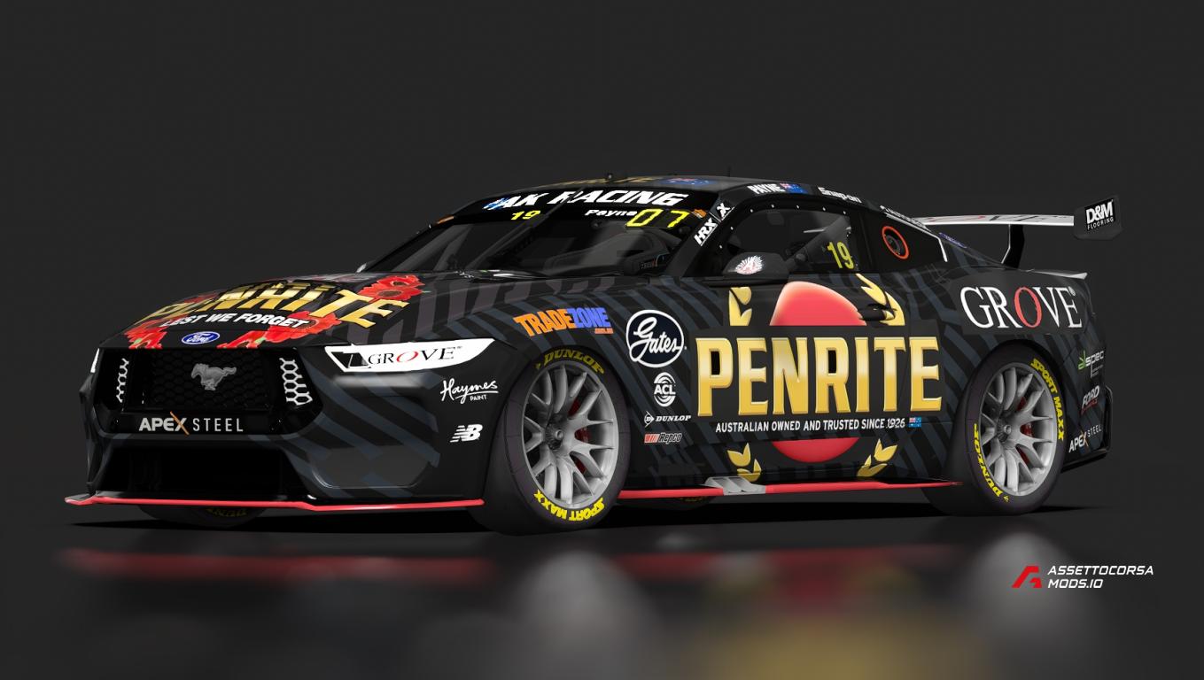 Supercars Ford Mustang Mk3