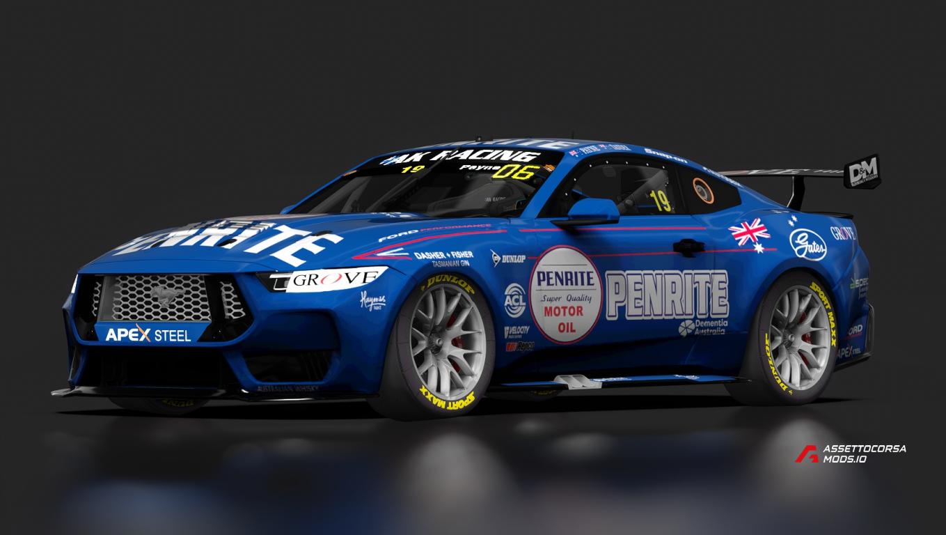 Supercars Ford Mustang Mk3