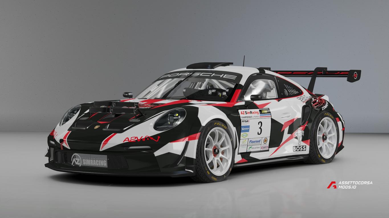 AZ Simracing | 2025 AZ x DBZ Porsche 992 GT+