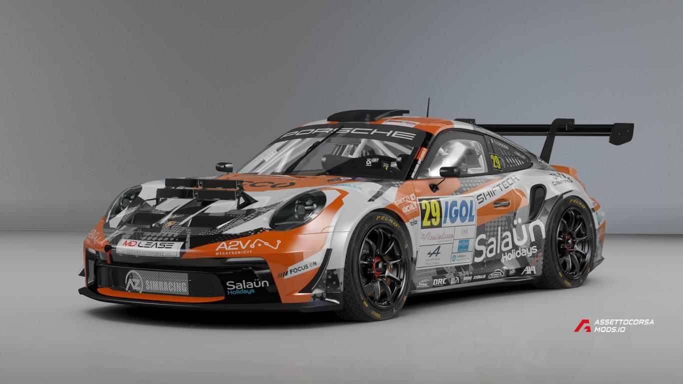 AZ Simracing | 2025 AZ x DBZ Porsche 992 GT+