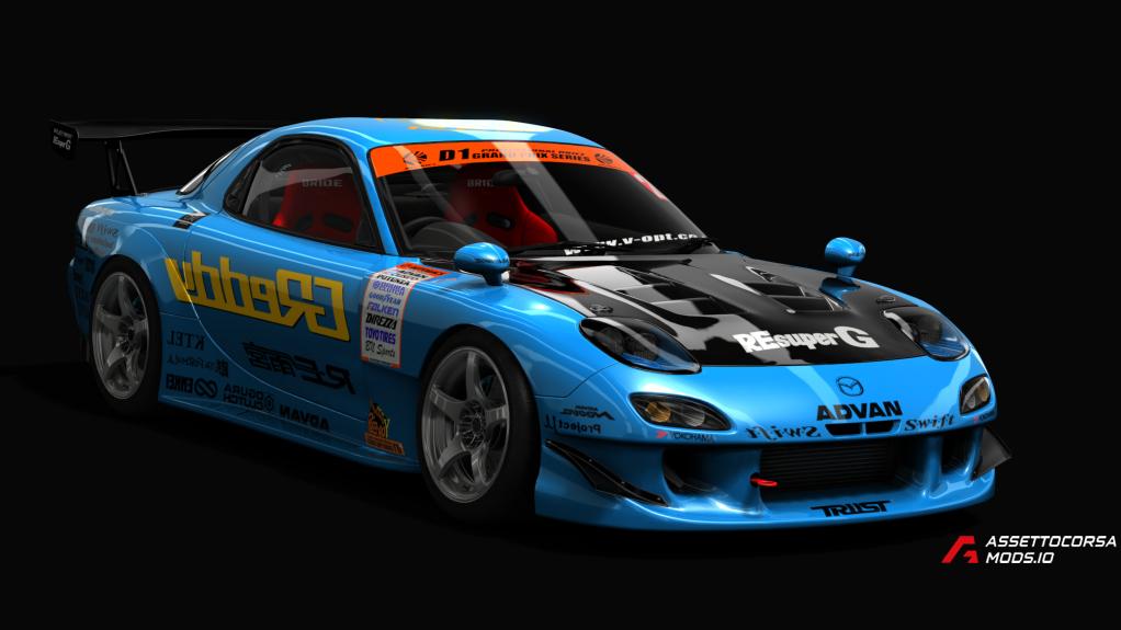 Mazda RX-7 (FD3S) RE-AMEMIYA D1GP GREDDY