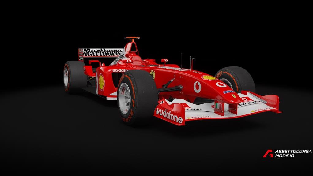 Ferrari F2002 slicks