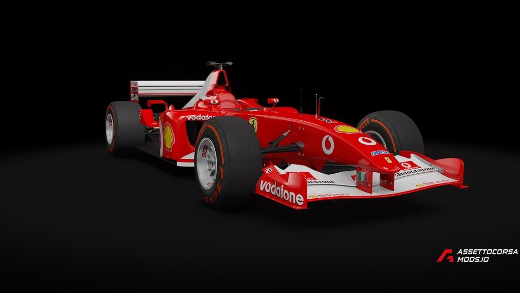 Ferrari F2002 slicks