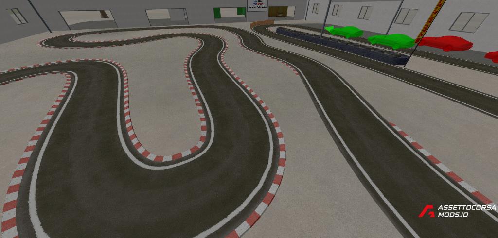 Indoor kart track