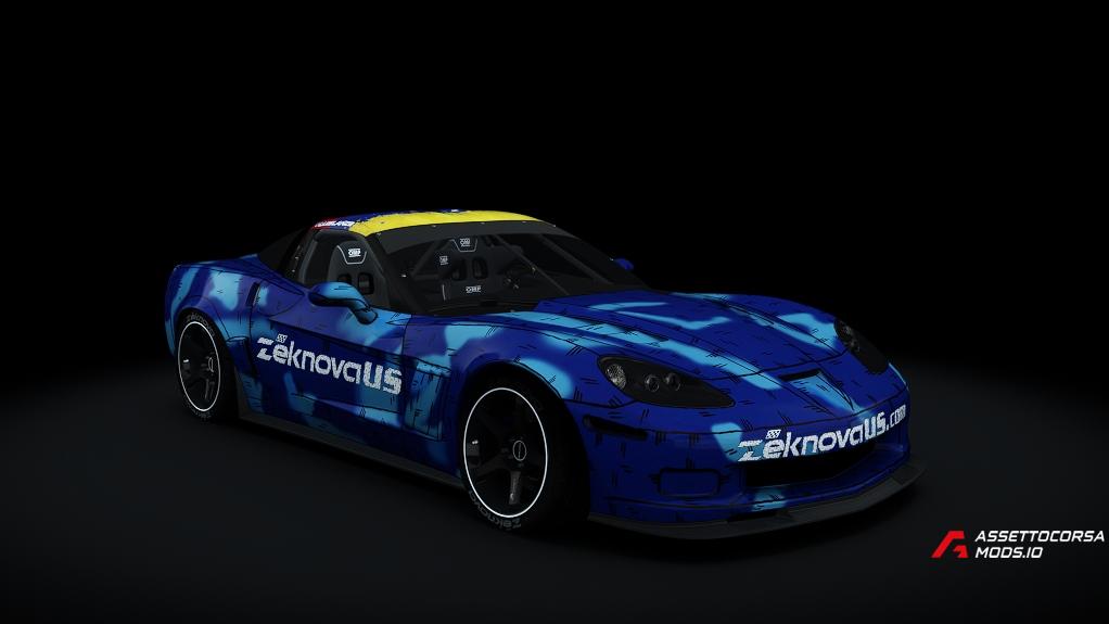 Chevrolet Corvette Luis Lanz #8 Zeknova Manga C6