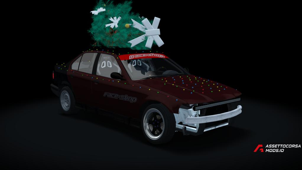 Milu Works BMW E36 325i Kevin Piskolty - Practice car - Christmas Edition