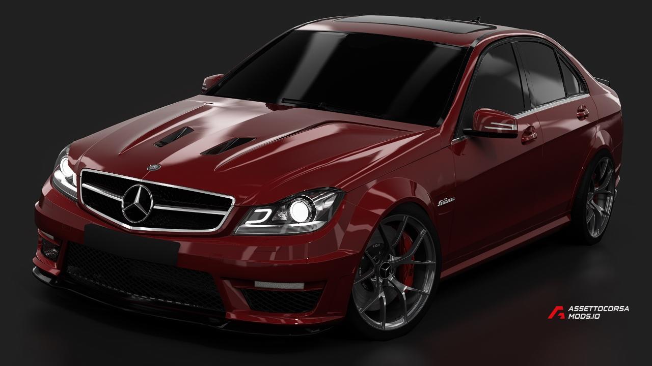 Mercedes-Benz C63 AMG W204 507 style