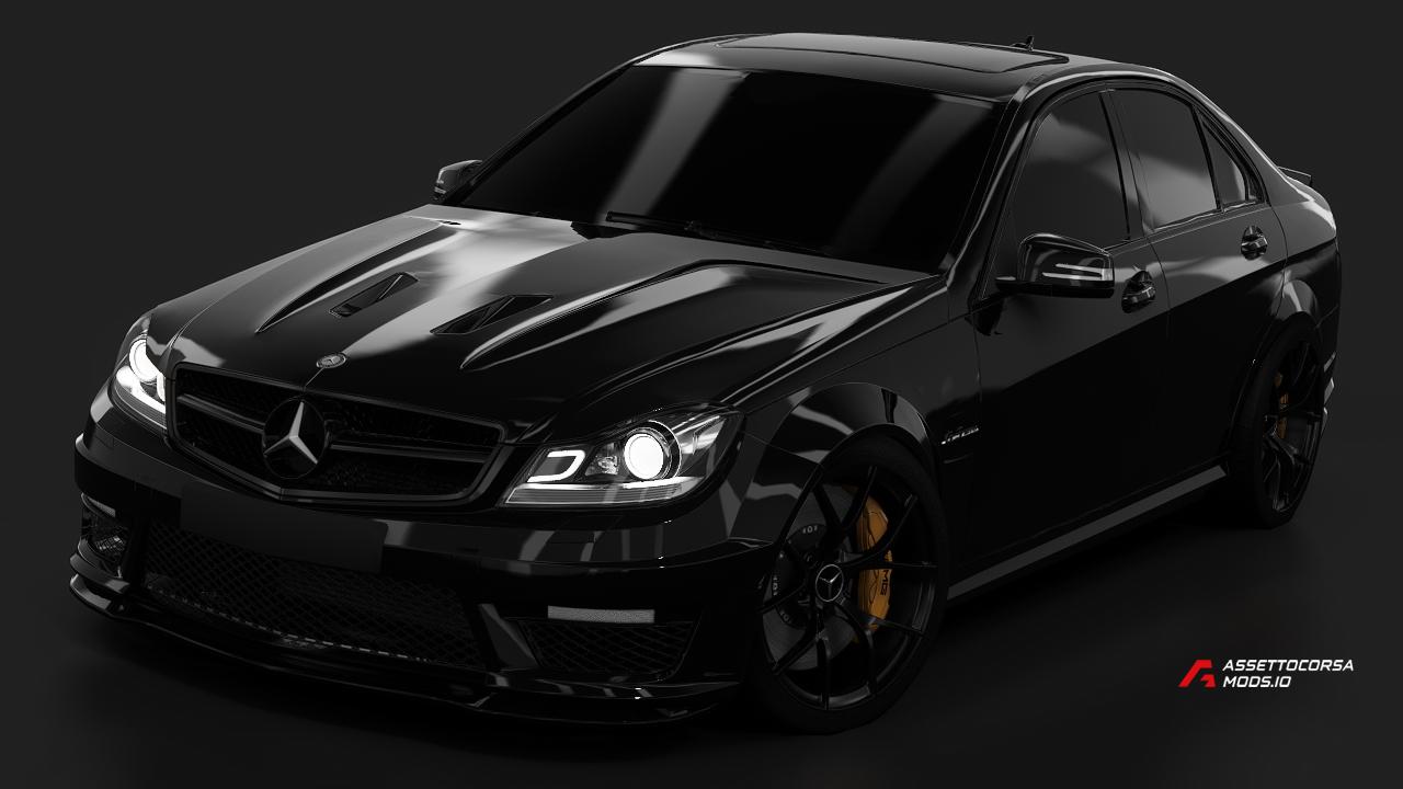 Mercedes-Benz C63 AMG W204 507 style