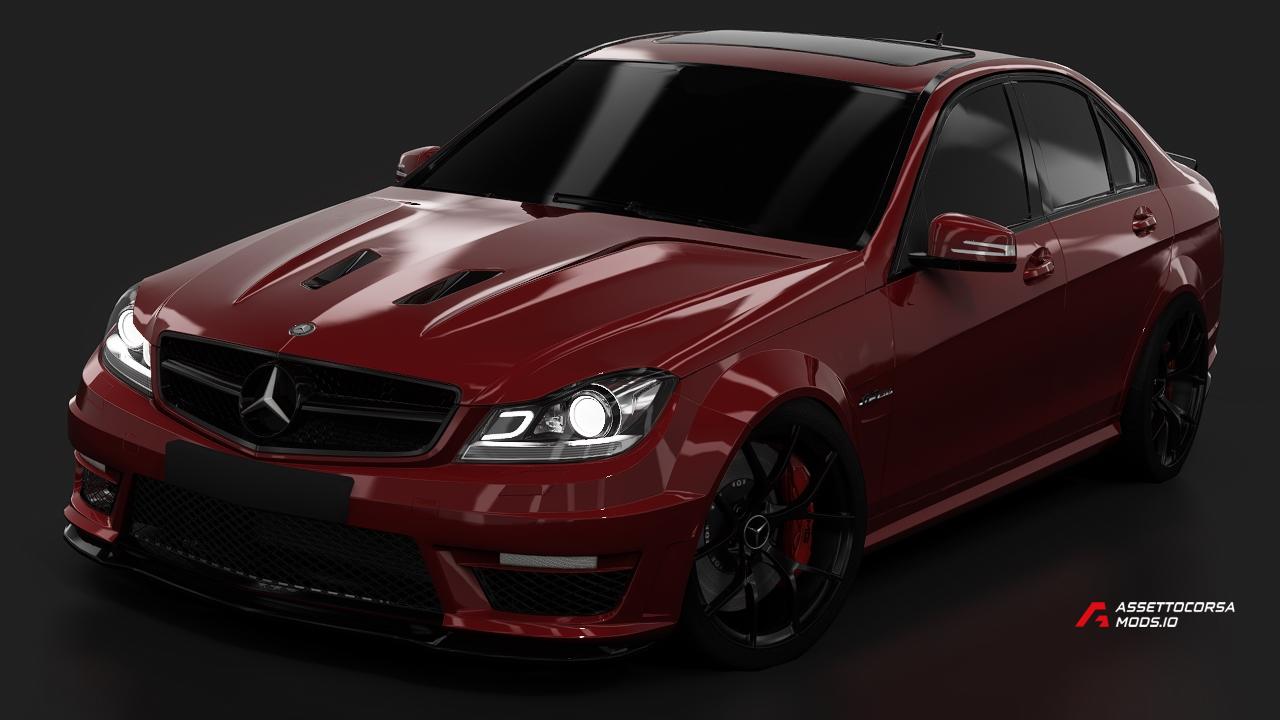 Mercedes-Benz C63 AMG W204 507 style