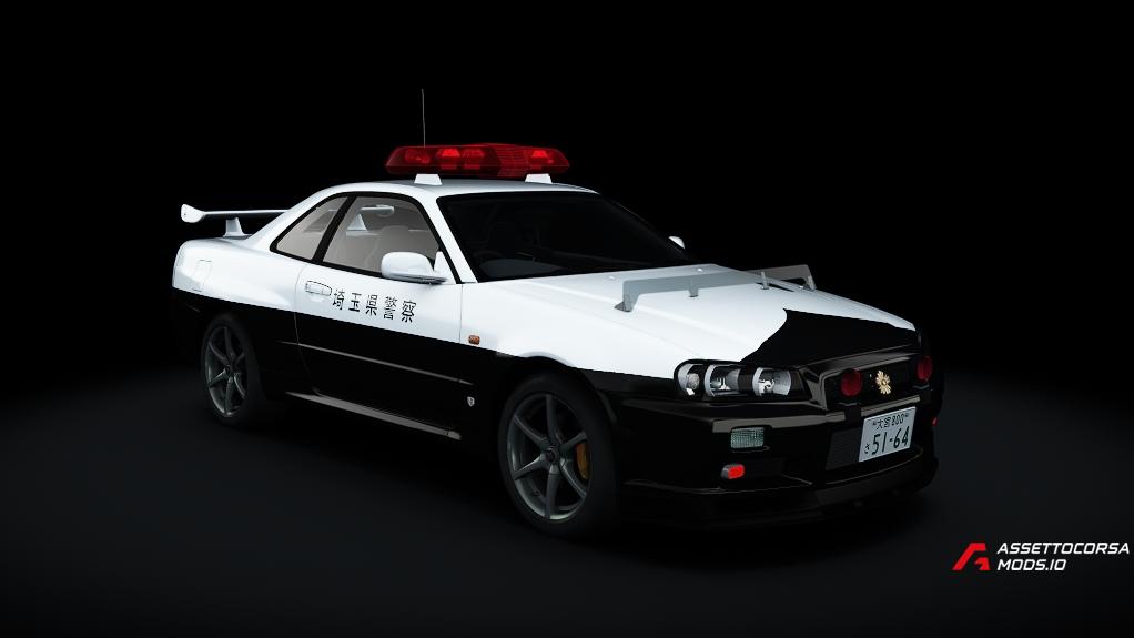 Nissan Skyline R34 GT-R Marked 51-64 Iwatsuki 2002
