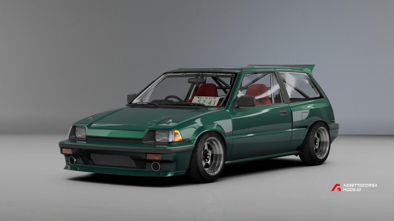Honda Civic Si Widebody 1986 Cup