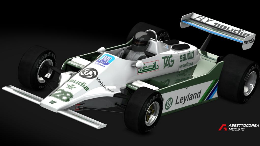 Williams FW07B Test Paul Ricard