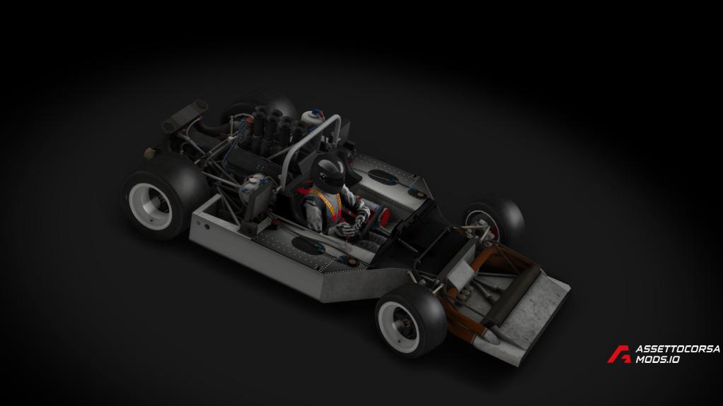 McLaren M8D Testing