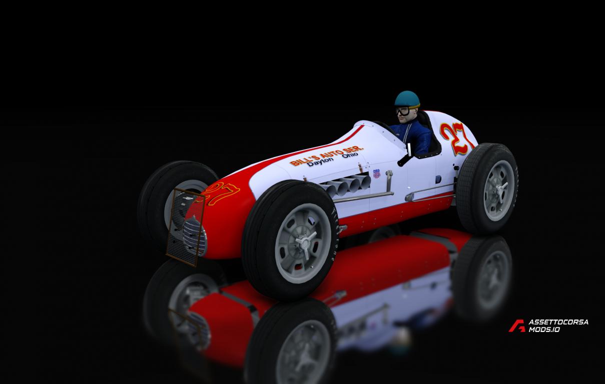 Vintage Sprintcar Offy Dirt