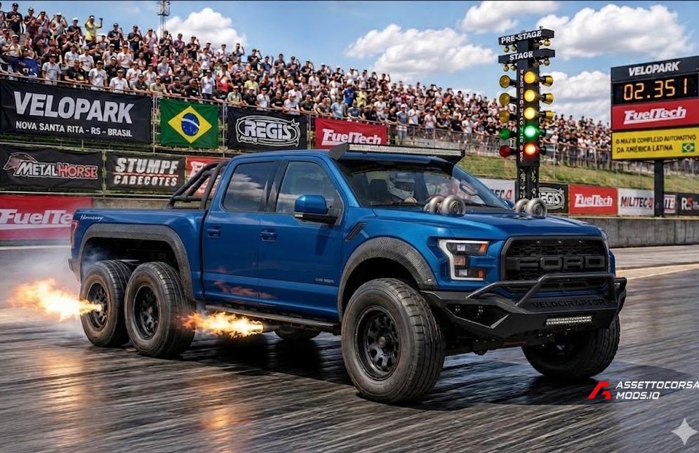 Hennessey Ford F150 VelociRaptor 6x6 MkElite Tuned OVERBOOST Twin Turbo