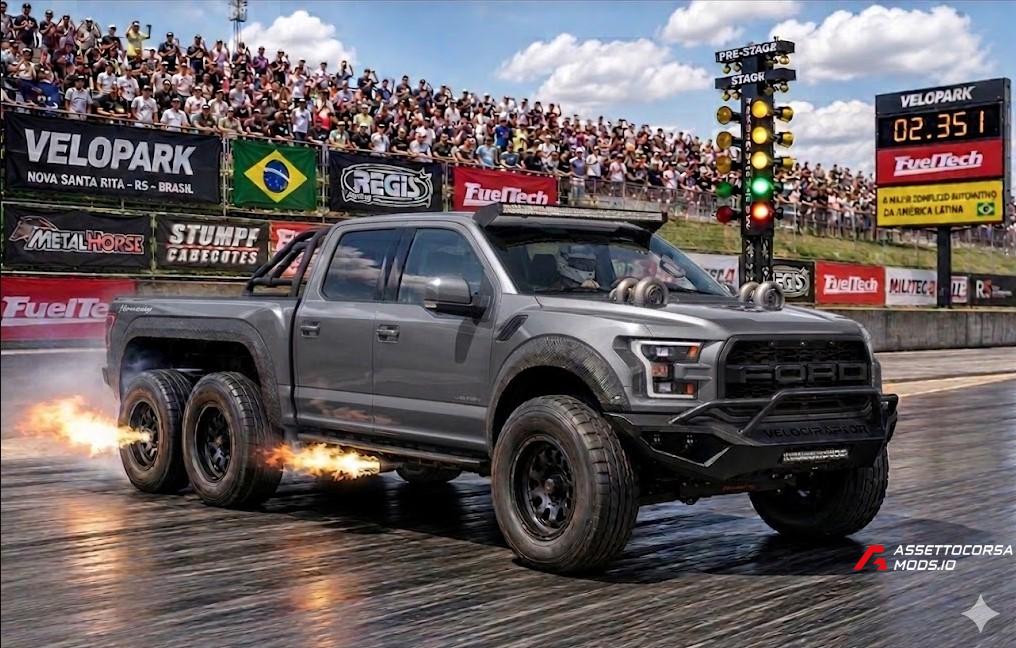 Hennessey Ford F150 VelociRaptor 6x6 MkElite Tuned OVERBOOST Twin Turbo