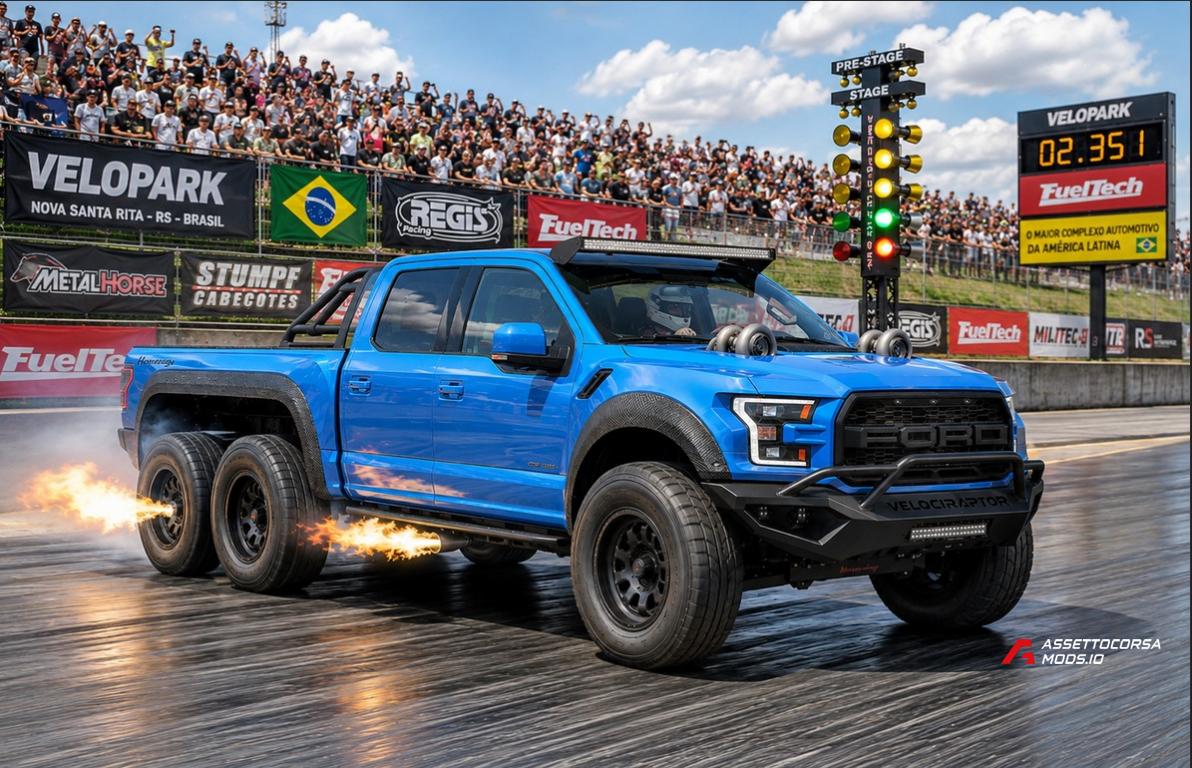 Hennessey Ford F150 VelociRaptor 6x6 MkElite Tuned OVERBOOST Twin Turbo