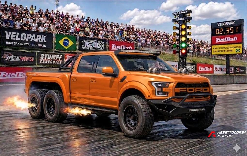 Hennessey Ford F150 VelociRaptor 6x6 MkElite Tuned OVERBOOST Twin Turbo