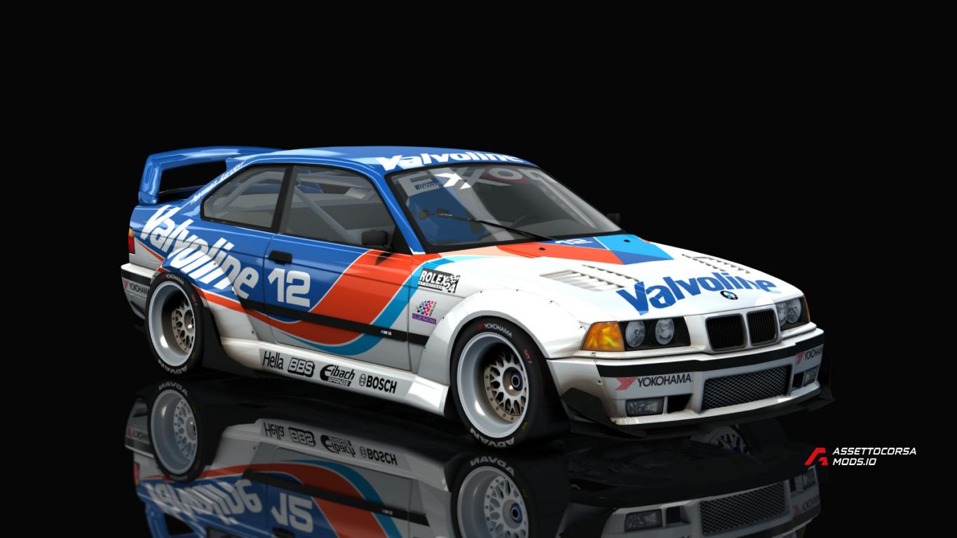 Hill-Climb BMW M3 GTR E36