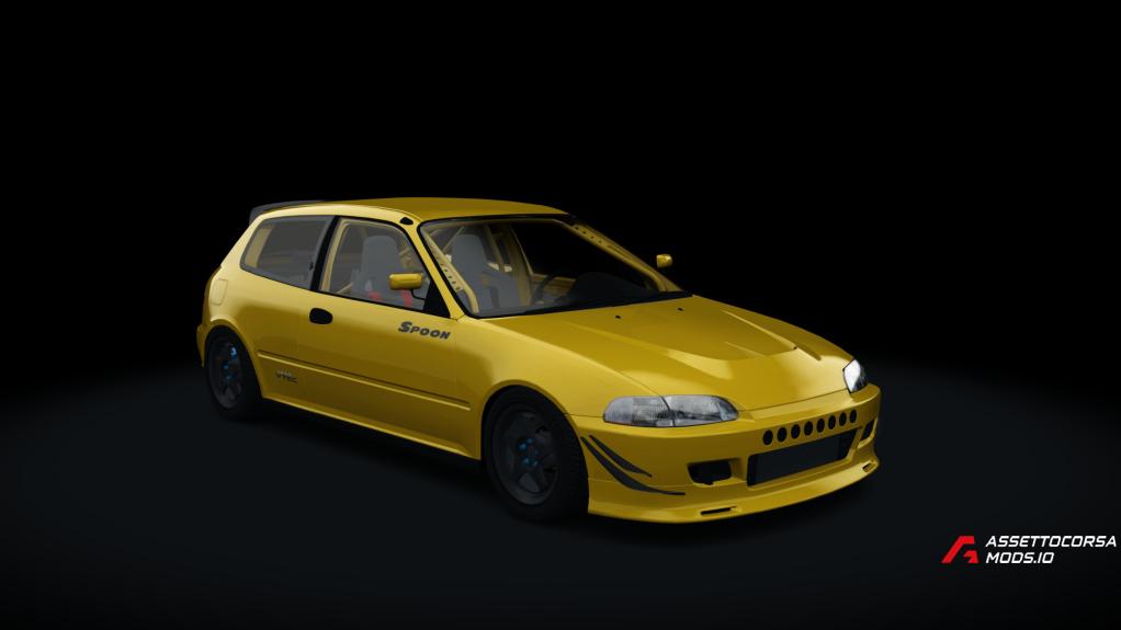 #Honda Civic EG6 Track beta luque