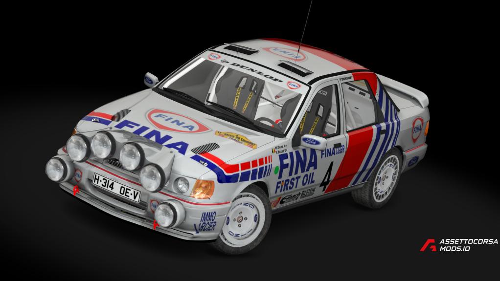Gr A8 Ford Sierra Cosworth 4x4 TARMAC