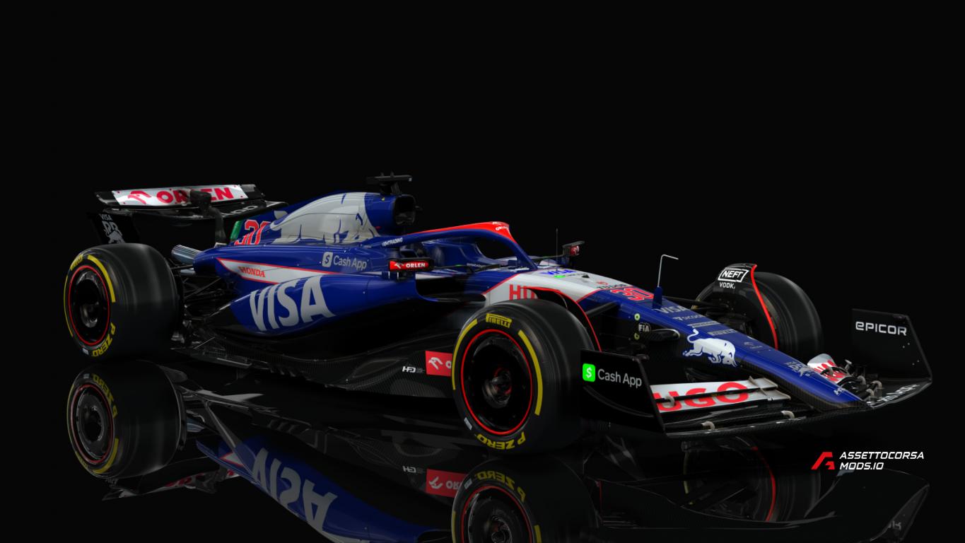 F1 2024 Visa Cash App RB VCARB01 S3